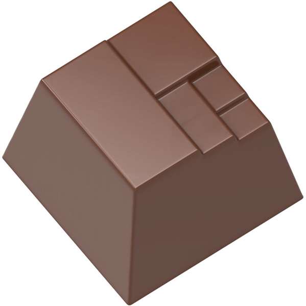 Image de PLAQUE 24 BONBONS CARRES CANNA