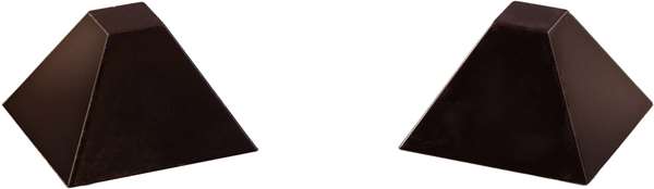 Image de PLAQUE 28 BONBONS PYRAMIDES 31