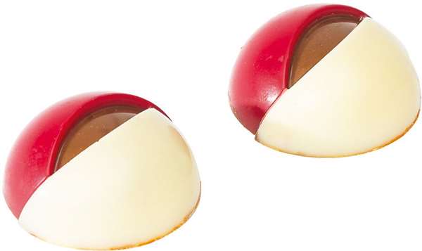 Image de PLAQUE 28 DOMES FENDUS D31MM