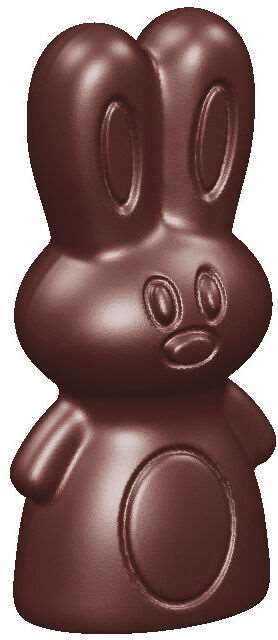 Image de PLAQUE CHOCO 8 PETITS LAPINS