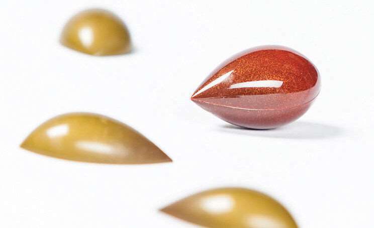 Image de PLAQUE POUR 16 QUENELLES DIM.275X135MM