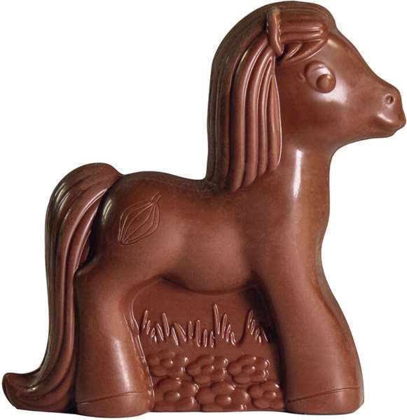 Image de PLAQUE CHOCOLAT 1 PONEY
