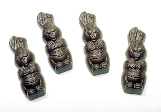 Image de PLAQUE LAPIN RIEUR 70X25X10 MM