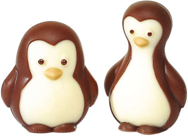 Image de PLAQUE MOULE 4 PINGOUINS  S/BP