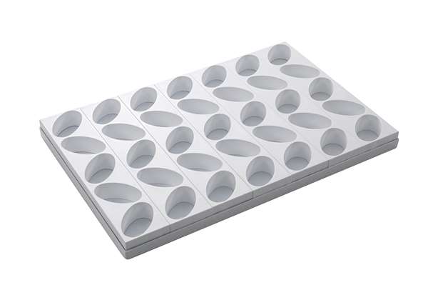 Image de plaque PS 35 moules ovales 85x
