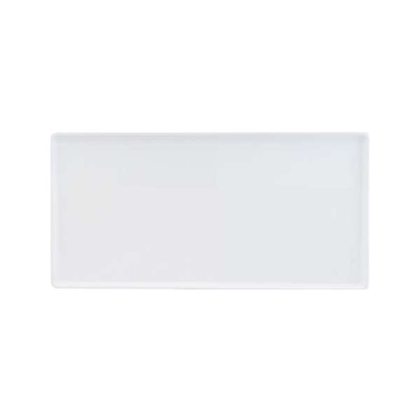 Image de PLAT MELA 40X20 CM BLANC MAT