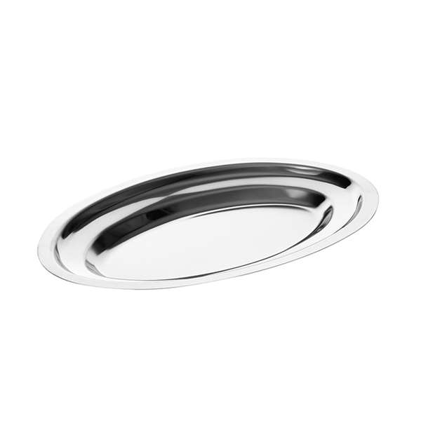 Image de PLAT OVALE 8/10 INOX   400X260