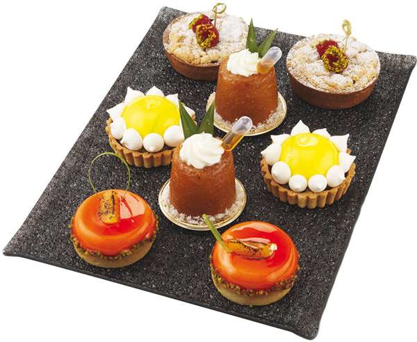 Image de PLAT PAP CRYSTAL NOIR 600X400