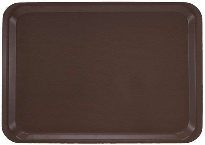 Image de PLATEAU FAST FOOD CHOCOLAT DIM.370X260MM
