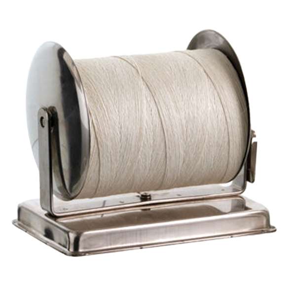 Image de PORTE-ROLL DE FICELLE SUR SOCLE INOX 18CM