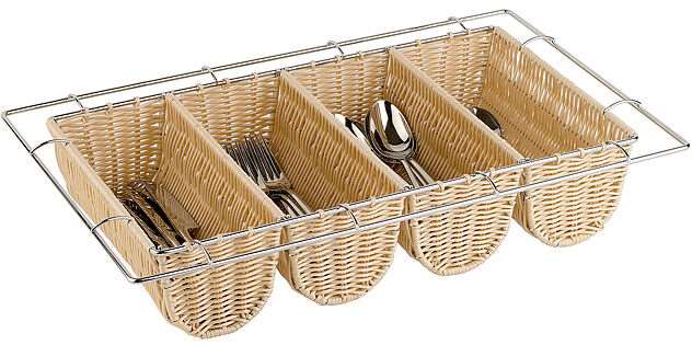 Image de RAMASSE COUVERTS PP+FIL CHROME