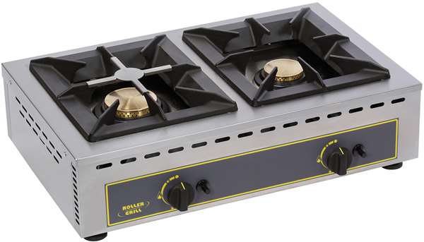 Image de RECHAUD A GAZ 2 FEUX 7+5KW