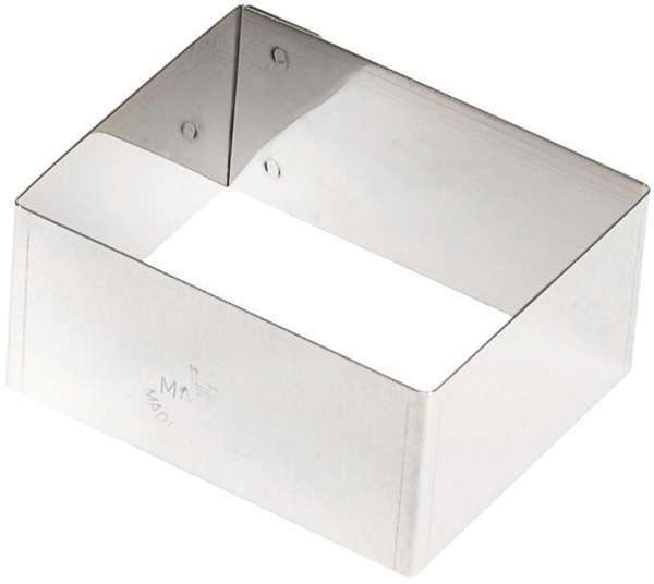 Image de RECTANGLE INOX 120X40MM H40MM
