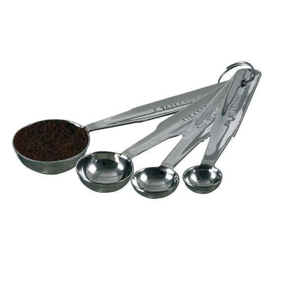 Image de SET 4 CUILLERES A MESURE INOX