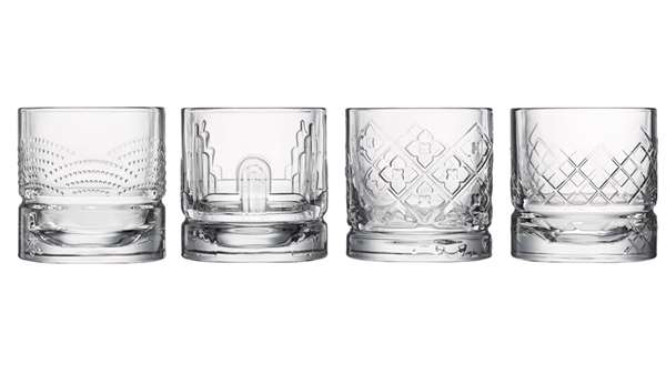 Image de SET DE 4 GOBELETS WHISKY DANDY