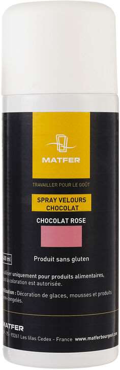 Image de SPRAY VELOUR CHOCO ROSE 400ML