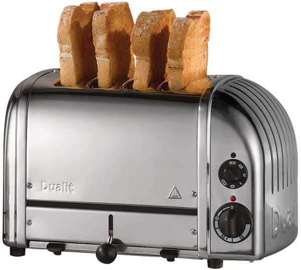 Image de TOASTER 4 TRANCHES INOX 220V