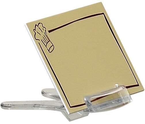 Image de X10 ETIQUETTES TOQUE 60X40