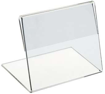 Image de X10 PORTE ETIQUET PLEXI 60X80