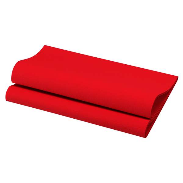 Image de SERVIETTE BIO-DUNISOFT ROUGE 40X40CM X360