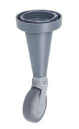 Image de ROUE DIAM.80MM AVEC SUPPORT BRIX BIG