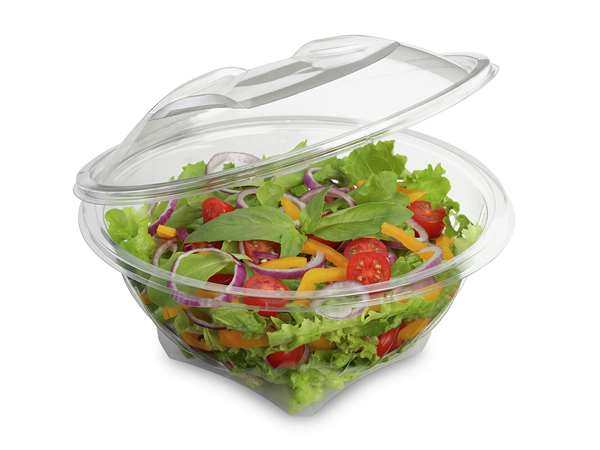 Image de BOL SALADE CRISTAL+COUV SEKIPACK (DIAM175MM H80MM)600MLX230