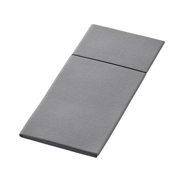 Image de SERVIETTE DUNILETTO SLIM BIO-DUNISOFT GRANITE 33X40CM X260