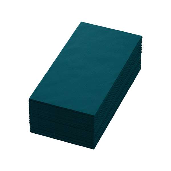 Image de SERVIETTE BIO-DUNISOFT BLEU OCEAN PLIAGE EN 8 40X40CM X360