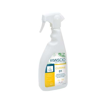 KONSCIO 01 - DÉGRAISSANT MULTI-SURFACES ALIM ECOLABEL 750ML