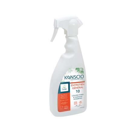 KONSCIO 10 - LIQUIDE VITRES SURFACES MODERNES ECOLABEL 750ML