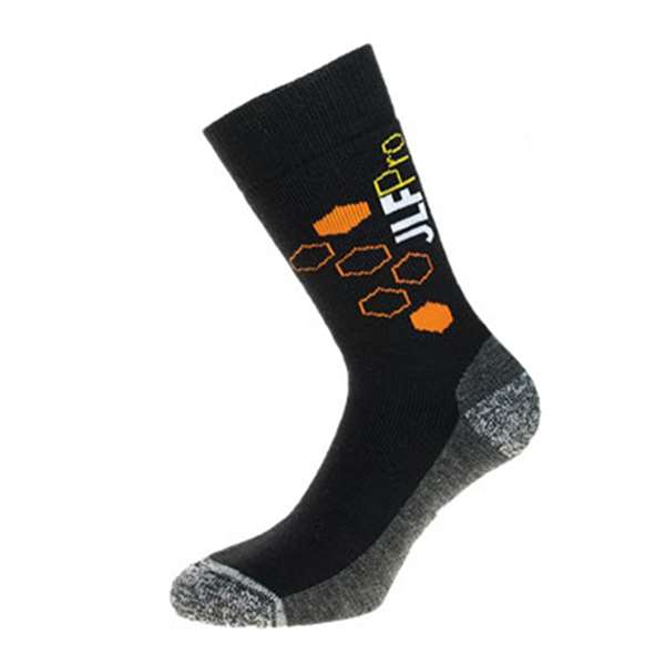 Image de MI-CHAUSSETTES EN LAINE THERMIQUE NOIR TAILLE 44/44