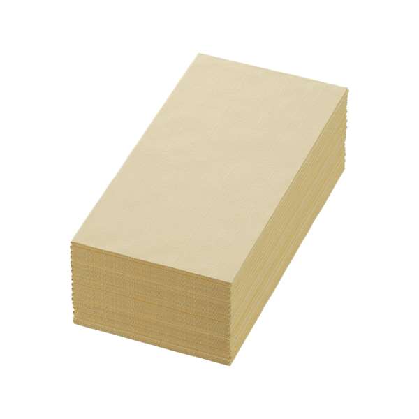 Image de SERVIETTE BIO-DUNISOFT CREME PLIAGE EN 8 40X40CM X360