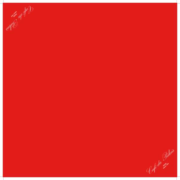 Image de STOCK - NAPPE PAPIER SATINE 90G CAFE DU PALAIS 60X100cm PQT