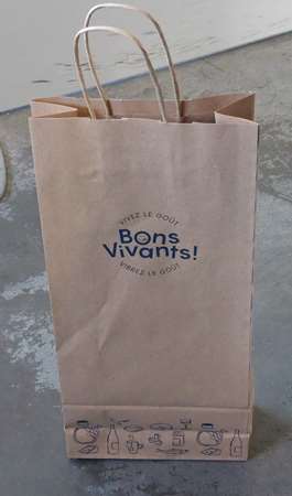 STOCK SAC KRAFT 2BOUTEILLES BONS VIVANTS (FTS.18X8X39CM)X250
