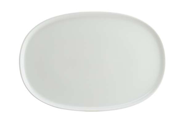 Image de ASSIETTE OVALE BLANCHE 'HYGGE' (FTS.340X230X18MM)