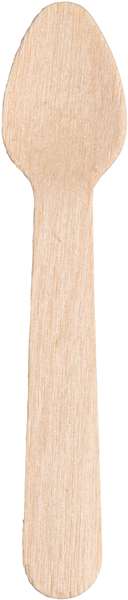 Image de MINI CUILLERE BOIS NATUREL SERVIPACK LONG.96MM X100
