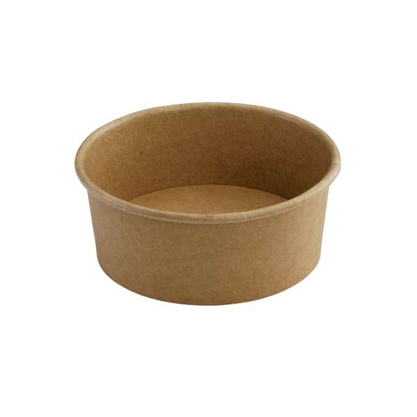 Image de SALADIER CARTON BRUN POKEPACK (DIAM.120MM H.50MM) 320ML X50
