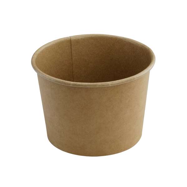 Image de SALADIER CARTON BRUN POKEPACK (DIAM.120MM H.85MM) 600ML X50