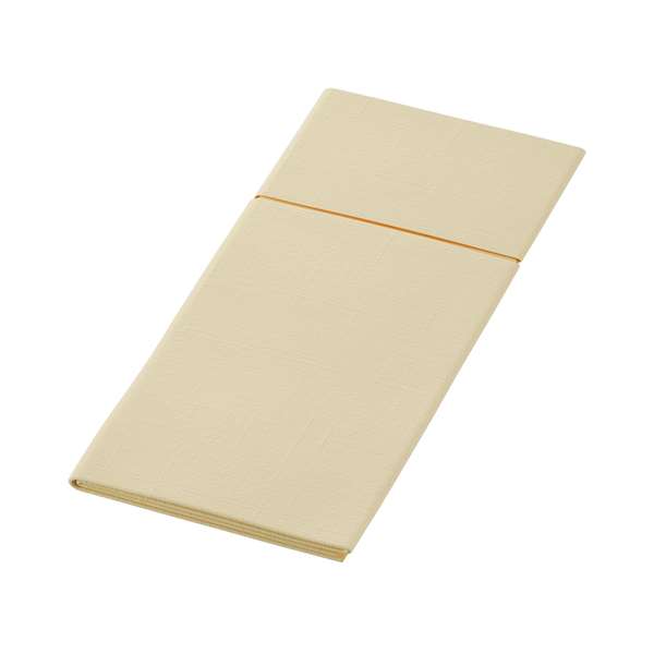 Image de SERVIETTE DUNILETTO SLIM BIO-DUNISOFT CREME 33X40CM X260