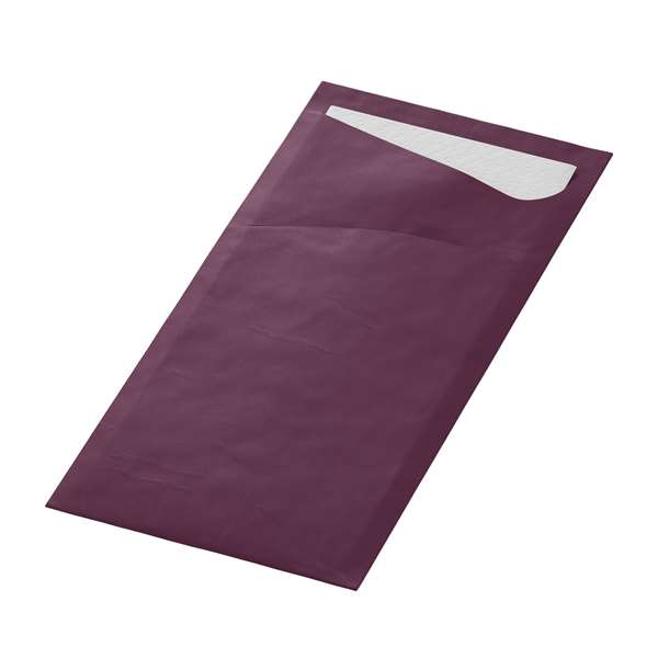 Image de SACCHETTO PRUNE SERVIETTE OUATE BLANCHE 2P 33X33CM X500