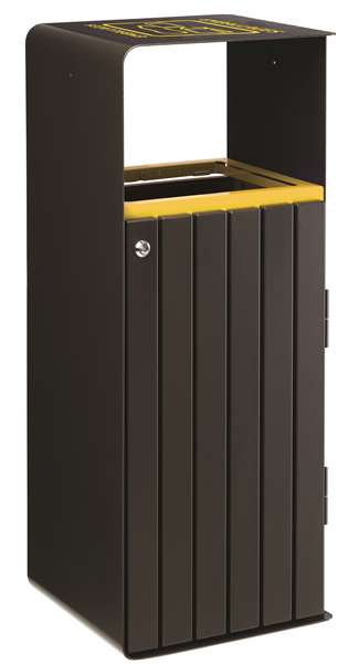 Image de CORBEILLE A POSER/FIXER ARTRI 110L-GRIS MANGA/TRI EMBALLAGES