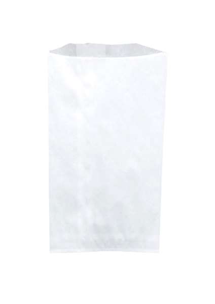 Image de SAC CROISSANTS KRAFT BLANC N°104 (140+70X270MM) X1000