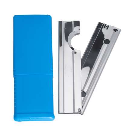 ETUI GRATTOIR (1PORTE-LAME+10 LAMES 10CM)