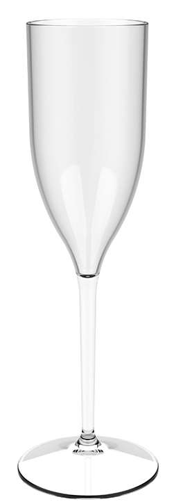 Image de LOT DE 6 FLUTES NAPOLI EN TRITAN 17CL