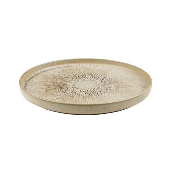 Image de ASSIETTE BORD DROIT 'SIROKO' DIAM.250MM