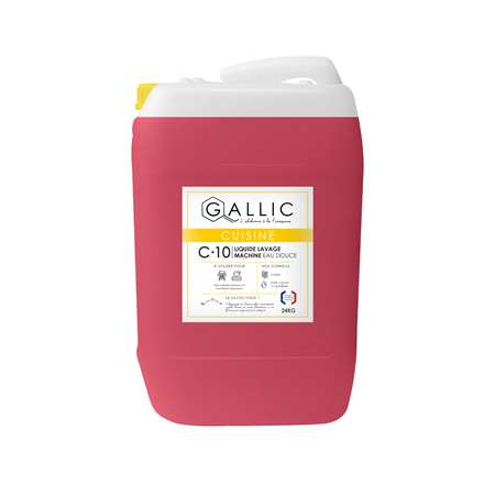 GALLIC C10 - LIQUIDE LAVAGE MACHINE - EAU DOUCE 24KG