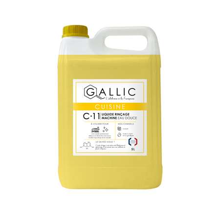 GALLIC C11 - LIQUIDE RINCAGE MACHINE - EAU DOUCE 5L