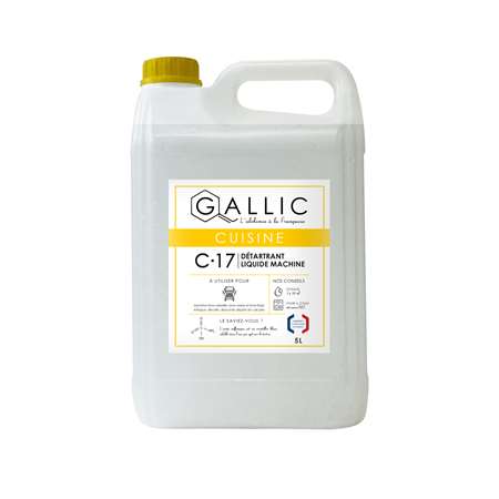 GALLIC C17 - DETARTRANT LIQUIDE MACHINE 5L