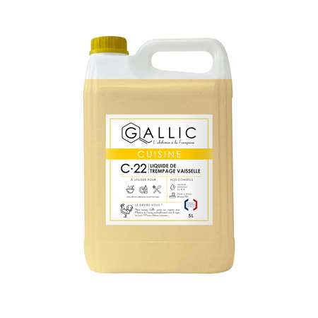 GALLIC C22 - LIQUIDE DE TREMPAGE VAISSELLE 5L