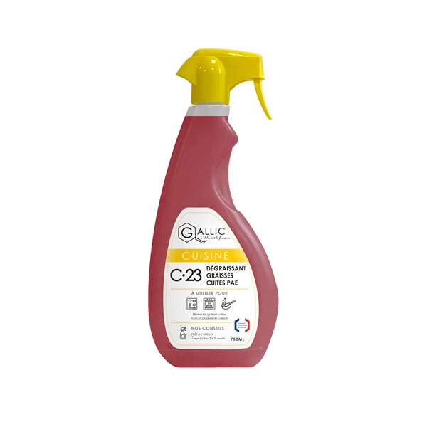Image de GALLIC C23 - DEGRAISSANT GRAISSES CUITES PAE 750ML